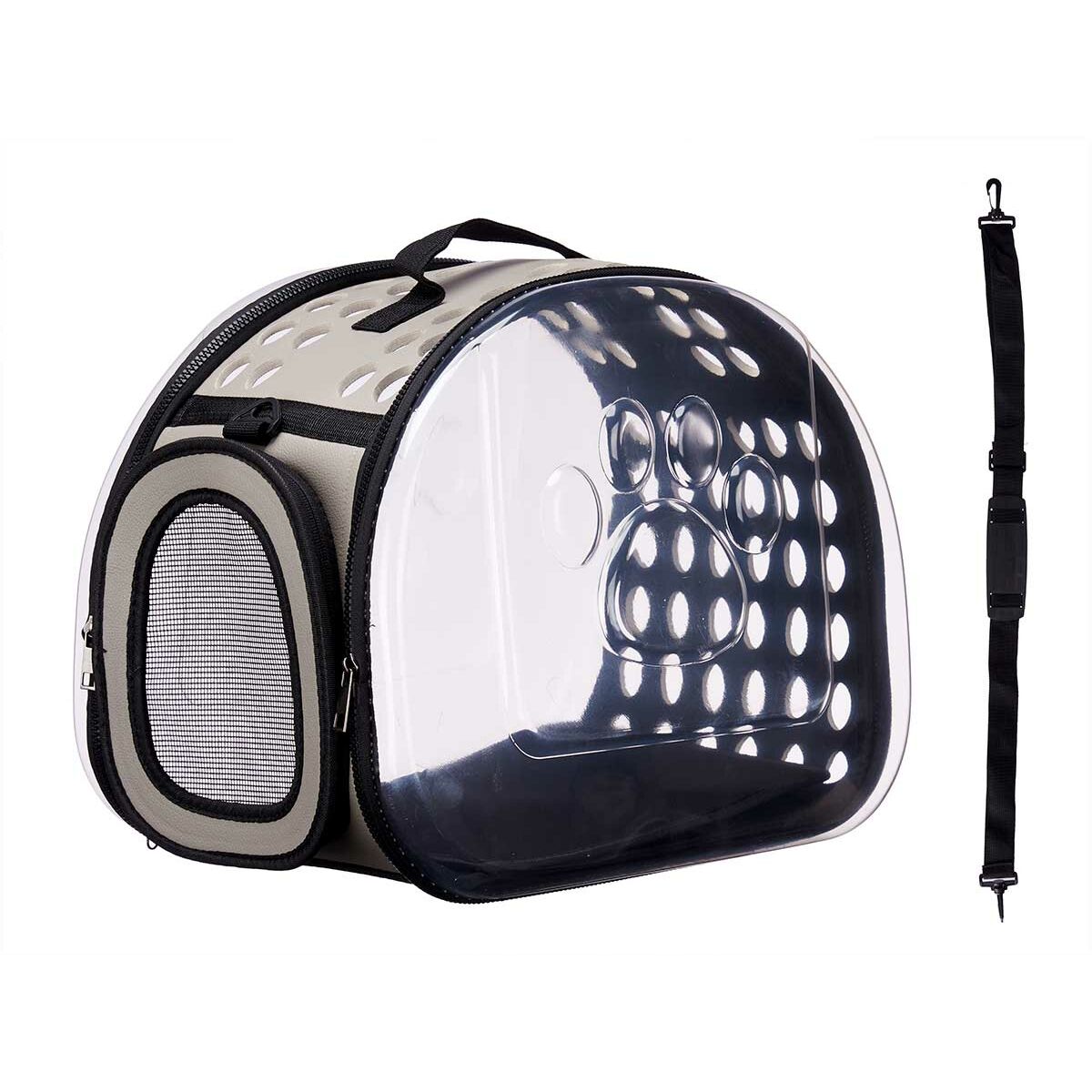 Transportor Mascow Gri Plastic 43 x 20 x 33 cm 43 x 33 x 4 cm (4 Unități)